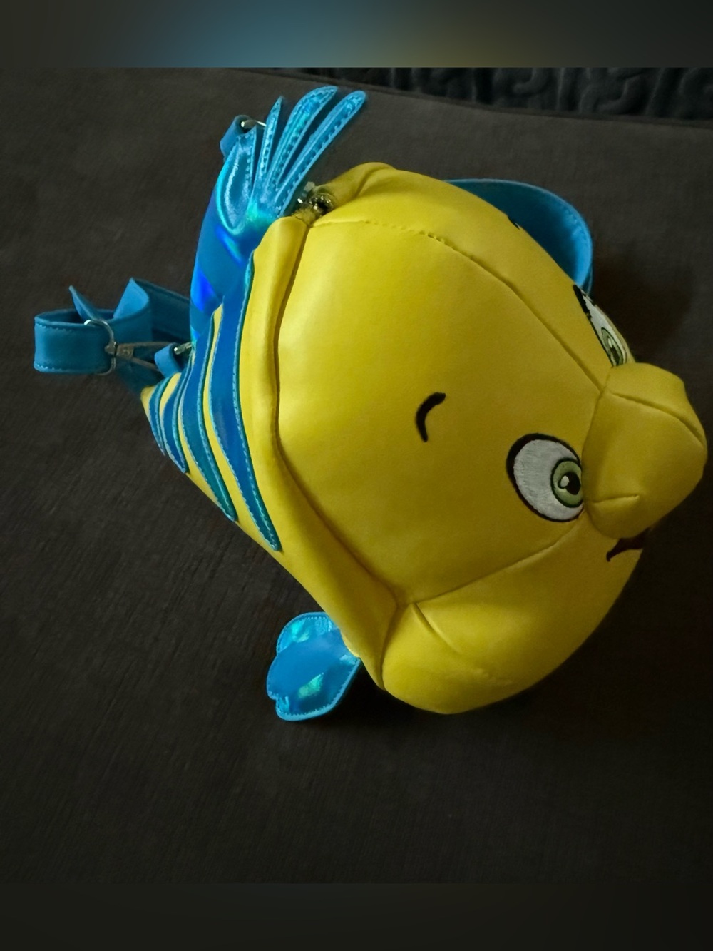 Loungefly Disney Parks Flounder Crossbody Bag 2026 - The Little Mermaid *NWT - Picture 6 of 11